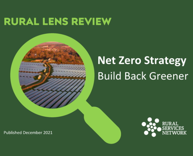 Net Zero Strategy Rural Lens