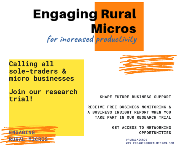 New research project - Engaging Rural Micros