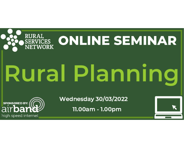 30/03/22 - RSN Seminar: Rural Planning