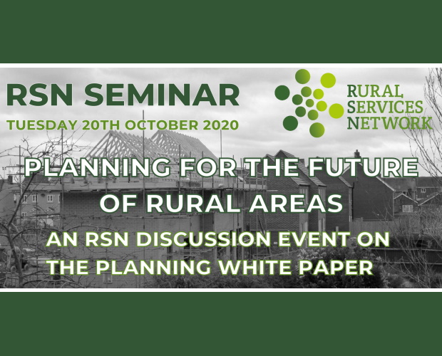 20/10/2020 - RSN Seminar: Planning for the Future White Paper