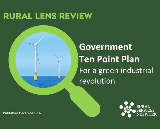 Rural Review of Government Ten Point Plan - for green industrial revolution