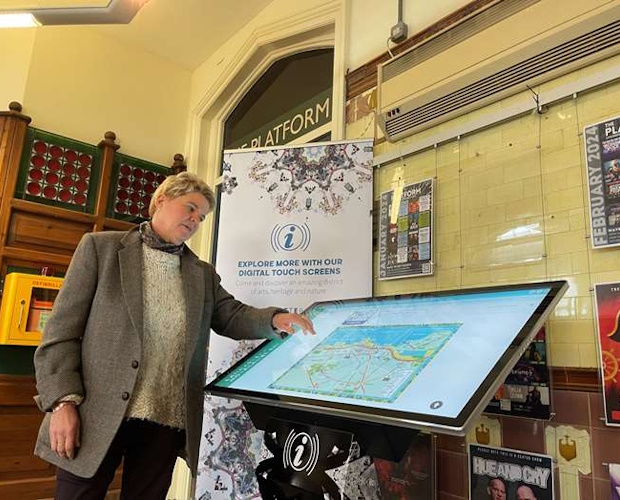 Tourist Information Touch Screens Unveiled