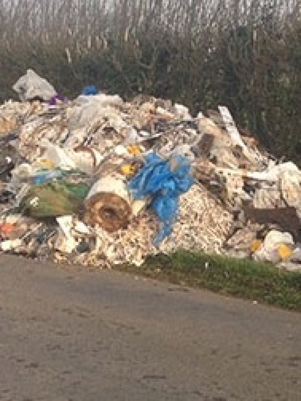'Worst case' of rural fly-tipping
