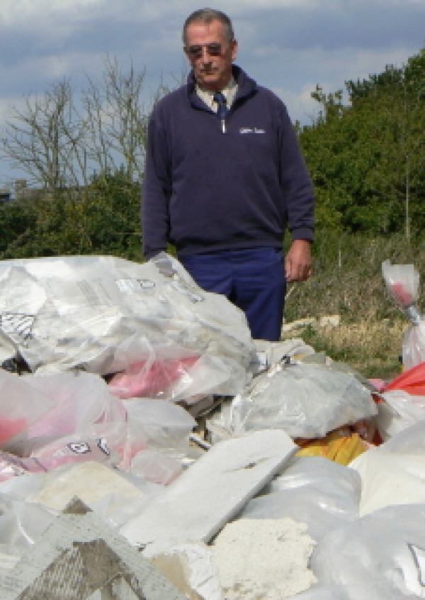 Big increase in fly-tipping incidents