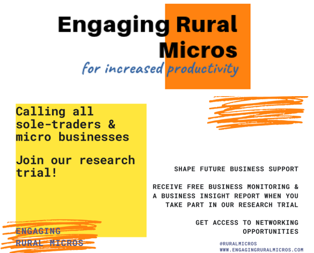 New research project – Engaging Rural Micros