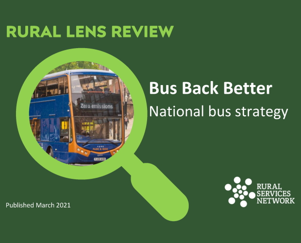 Rural Review of Bus Back Better – National bus strategy