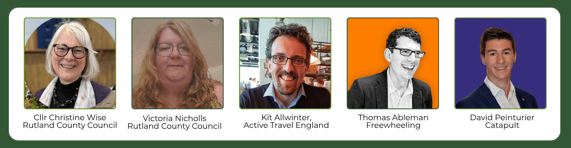 Speakers (with titles) - Rural Transport